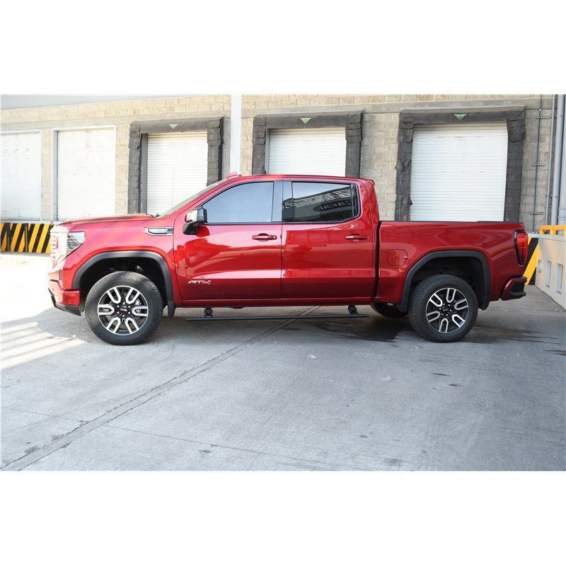 Go Rhino | 20404887T - E1 Electric Running Boards With Mounting Brackets - Protective Bedliner Coating - Chevrolet / GMC 2019-20