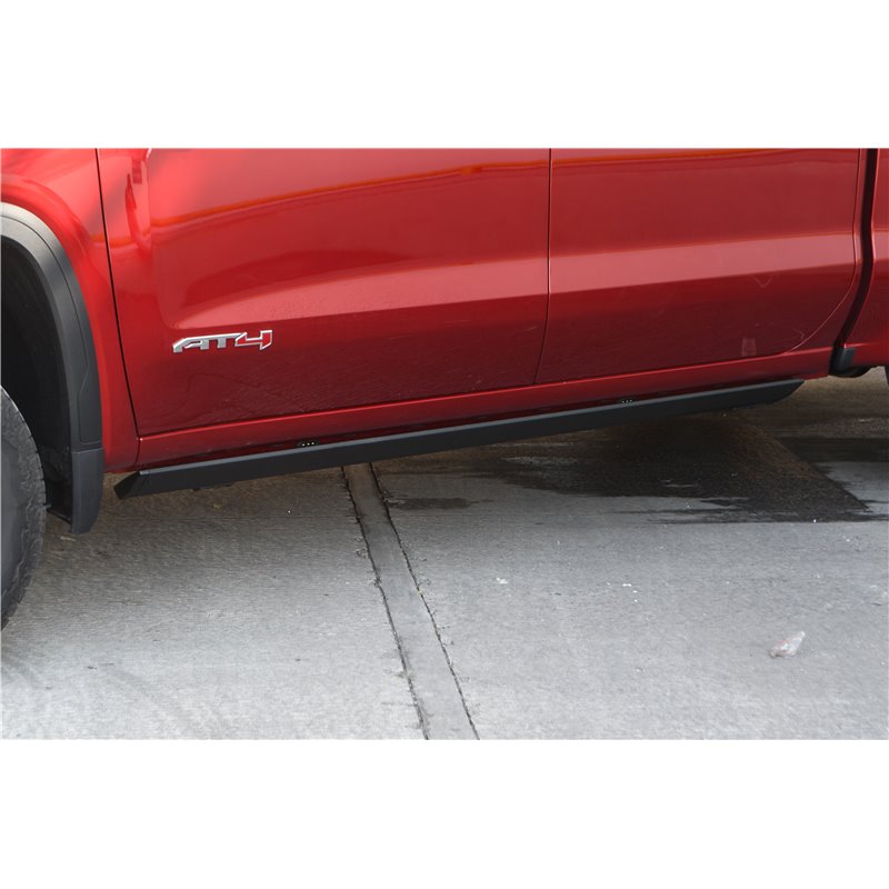 Go Rhino | 20404887T - E1 Electric Running Boards With Mounting Brackets - Protective Bedliner Coating - Chevrolet / GMC 2019-20