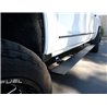 Go Rhino | 20405187PC - E1 Electric Running Boards With Mounting Brackets - Textured Black - Silverado / Sierra 2500 HD / 350...