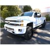 Go Rhino | 20405187PC - E1 Electric Running Boards With Mounting Brackets - Textured Black - Silverado / Sierra 2500 HD / 350...