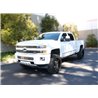 Go Rhino | 20405187PC - E1 Electric Running Boards With Mounting Brackets - Textured Black - Silverado / Sierra 2500 HD / 350...