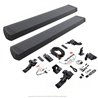 Go Rhino | 20450572PC - E1 Electric Running Boards With Mounting Brackets - Textured Black - Wrangler (JK) 3.6L / 3.8L 2007-2...