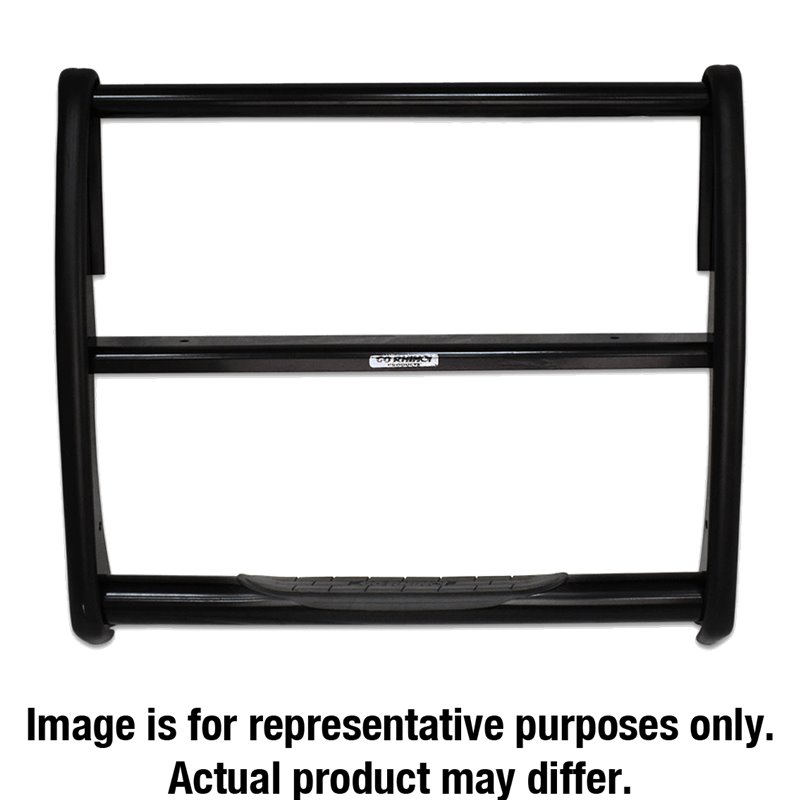 Go Rhino | 3160B - 3000 Series StepGuard - Center Grille Guard Only - Black Powder Coat - Avalanche / Suburban 1500 / Tahoe  200