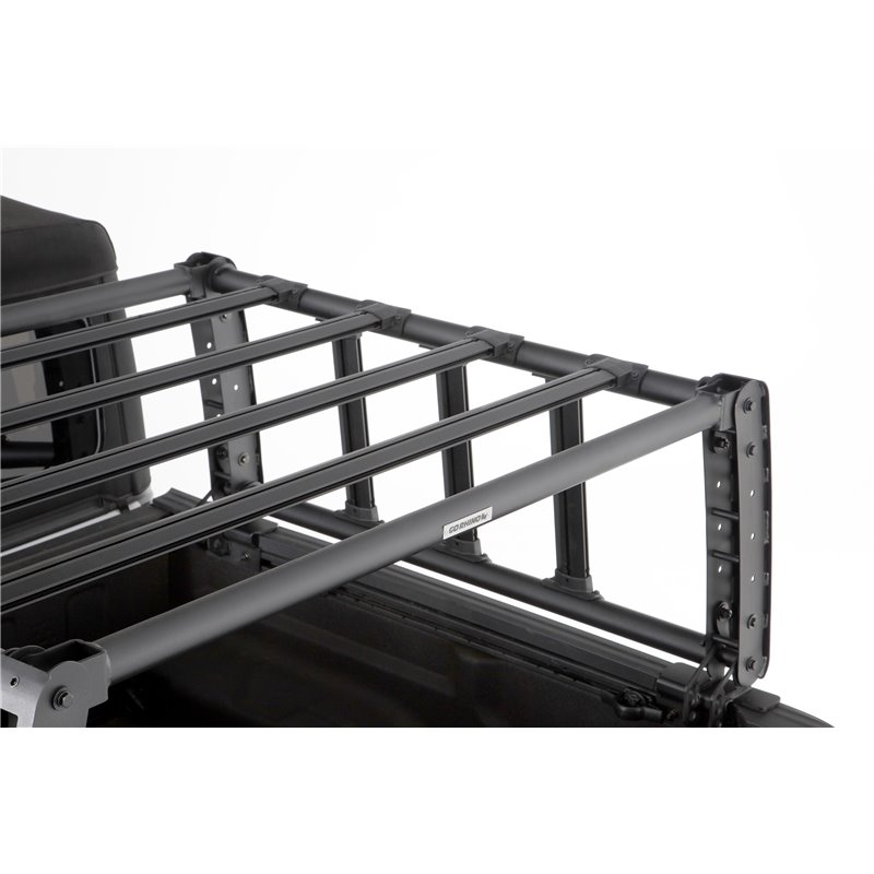 Go Rhino | 5950000T-02 - XRS Overland Xtreme Rack Box 2 Only - Textured Black - Gladiator 3.6L 2020