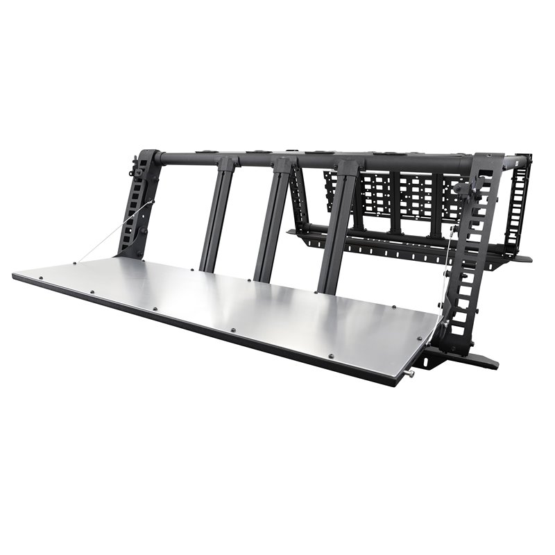 Go Rhino | 5950115T - XRS Accessory Gear Table - Full-Sized Truck - Textured Black - Chevrolet / Dodge / Ford / GMC / Toyota ...
