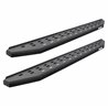Go Rhino | 6944397320T - RB20 Running boards - Complete Kit: RB20 Running board + Brackets + 2 pair RB20 Drop Steps - Textured B
