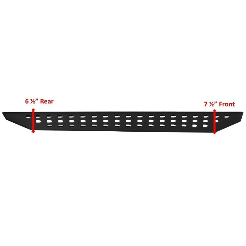 Go Rhino | 6944397320T - RB20 Running boards - Complete Kit: RB20 Running board + Brackets + 2 pair RB20 Drop Steps - Textured B