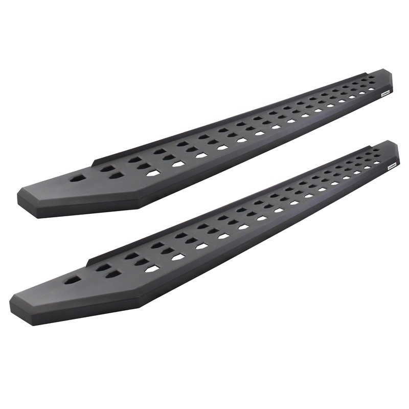 Go Rhino | 69443973PC - RB20 Running boards - Complete Kit: RB20 Running board + Brackets - Protective Bedliner coating - Seq...