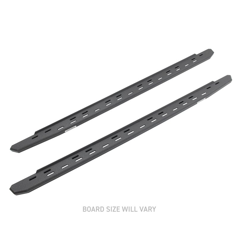 Go Rhino | 69600080ST - RB30 Slim Line Running Boards - Boards Only - Protective Bedliner Coating - Chevrolet / Dodge / Ford ...