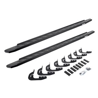 Go Rhino | 69604787PC - RB30 Running Boards with Mounting Bracket Kit - Textured Black - Chevrolet / GMC 2014-2015 Go Rhino S...