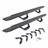 Go Rhino | 6961268020T - RB30 Running Boards with Mounting Brackets & 2 Pairs of Drops Steps Kit - Protective Bedliner Coatin...