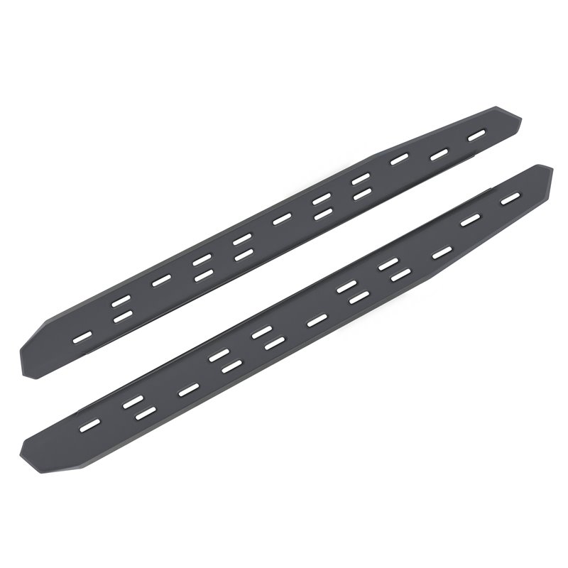 Go Rhino | 69613157SPC - RB30 Slim Line Running Boards with Mounting Bracket Kit - Textured Black - Bronco 2.3T / 2.7T 2021 G...