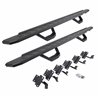 Go Rhino | 6961508720T - RB30 Running Boards with Mounting Brackets & 2 Pairs of Drops Steps Kit - Protective Bedliner Coatin...