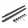 Go Rhino | 69615587ST - RB30 Slim Line Running Boards with Mounting Bracket Kit - Protective Bedliner Coating - F-150 / F-250 / 