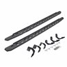Go Rhino | 69620687ST - RB30 Slim Line Running Boards with Mounting Bracket Kit - Protective Bedliner Coating - Ram 1500 / Class