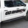 Go Rhino | 69643687T - RB30 Running Boards with Mounting Bracket Kit - Protective Bedliner Coating - Tundra 3.5T 2022
