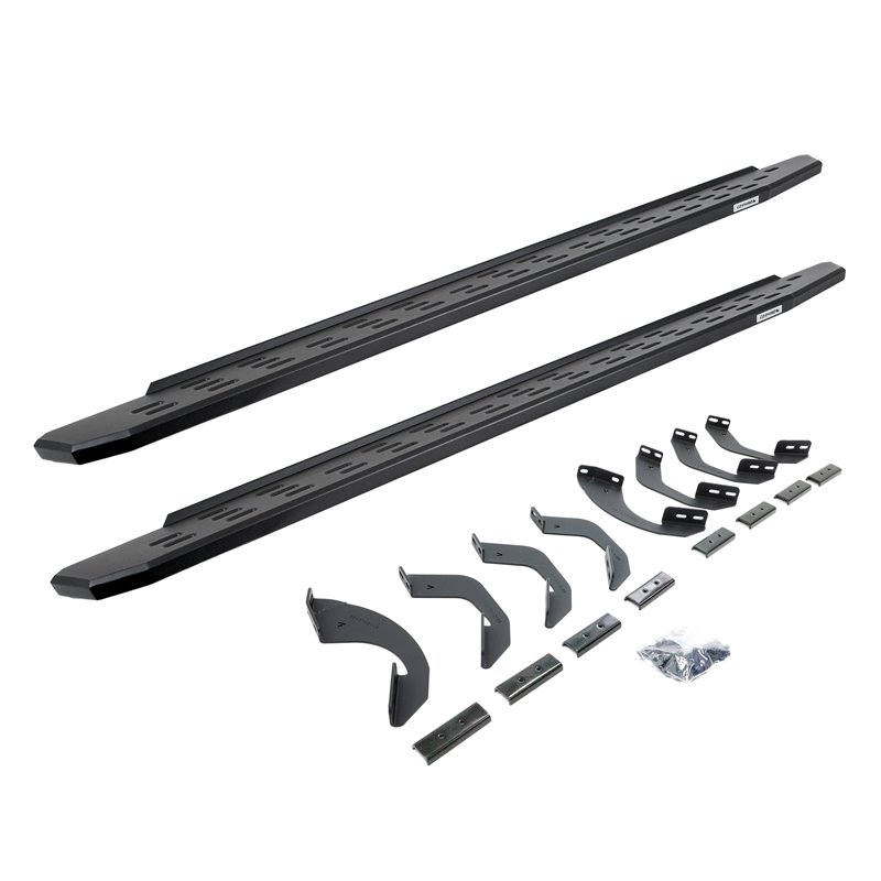 Go Rhino | 69643973PC - RB30 Running Boards with Mounting Bracket Kit - Protective Bedliner coating - Sequoia 3.5T 2023 Go Rh...