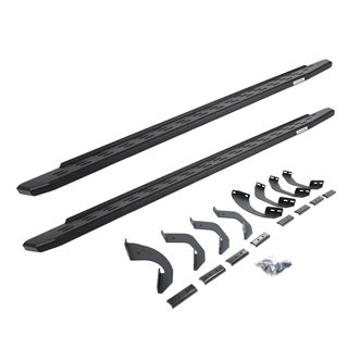 Go Rhino | 69643973T - RB30 Running Boards with Mounting Bracket Kit - Protective Bedliner coating - Sequoia 3.5T 2023
