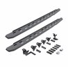 Go Rhino | 69650568ST - RB30 Slim Line Running Boards with Mounting Bracket Kit - Protective Bedliner Coating - Wrangler (JK) 3.