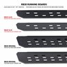 Go Rhino | 69650568ST - RB30 Slim Line Running Boards with Mounting Bracket Kit - Protective Bedliner Coating - Wrangler (JK) 3.