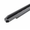 Go Rhino | 69650568ST - RB30 Slim Line Running Boards with Mounting Bracket Kit - Protective Bedliner Coating - Wrangler (JK) 3.