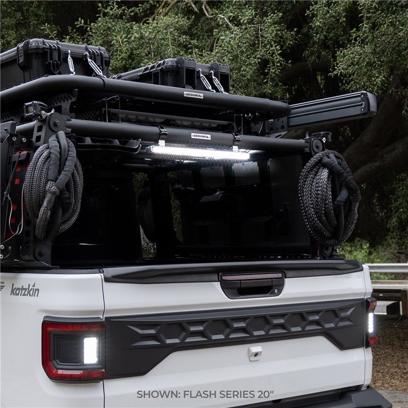 Go Rhino | 50003014CBS - Flash Series Lights - 30" Single Multi Function LED Light Bar -  Black