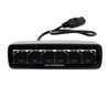 Go Rhino | 50300621SBS - Blackout Series Lights - Pair of Sixline LED Spot Light Kit - Black Go Rhino Accessory Lighting