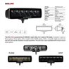Go Rhino | 50300621SBS - Blackout Series Lights - Pair of Sixline LED Spot Light Kit - Black Go Rhino Accessory Lighting