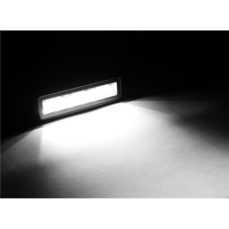 Go Rhino | 50600622FBS - Blackout Combo Series Lights - Pair of Sixline LED Flood Lights With Amber Accent - Black Go Rhino A...