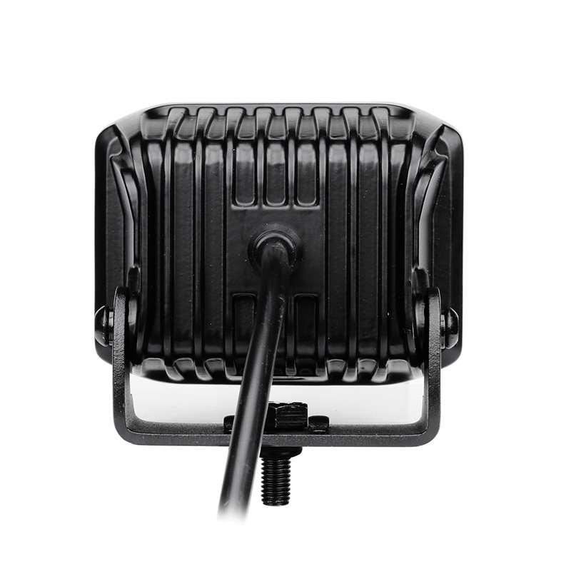 Go Rhino | 50700321SCS - Blackout Series Lights - Pair of 4x3 Cube LED Sideline Spot Light Kit - Black Go Rhino Accessory Lig...