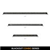 Go Rhino | 51052012CSS - Blackout Combo Series Lights - 20.5" Single Row LED Light Bar With Amber Lighting -  Black