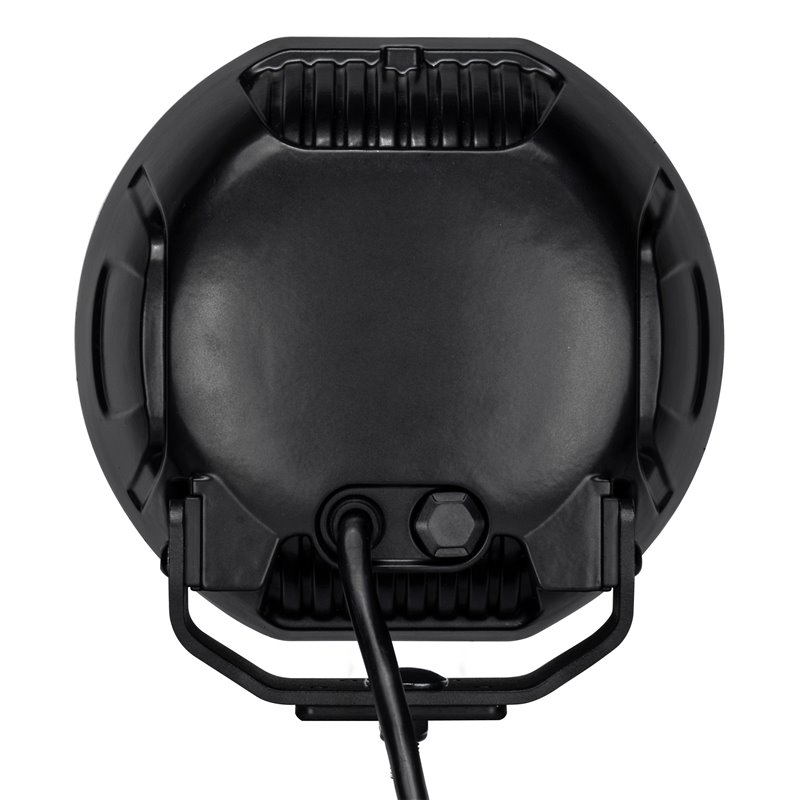 Go Rhino | 51080711CRS - Blackout Series Lights - 7" Maxline LED  Hi/Low Beam W/Multi Daytime Running Light -  Black