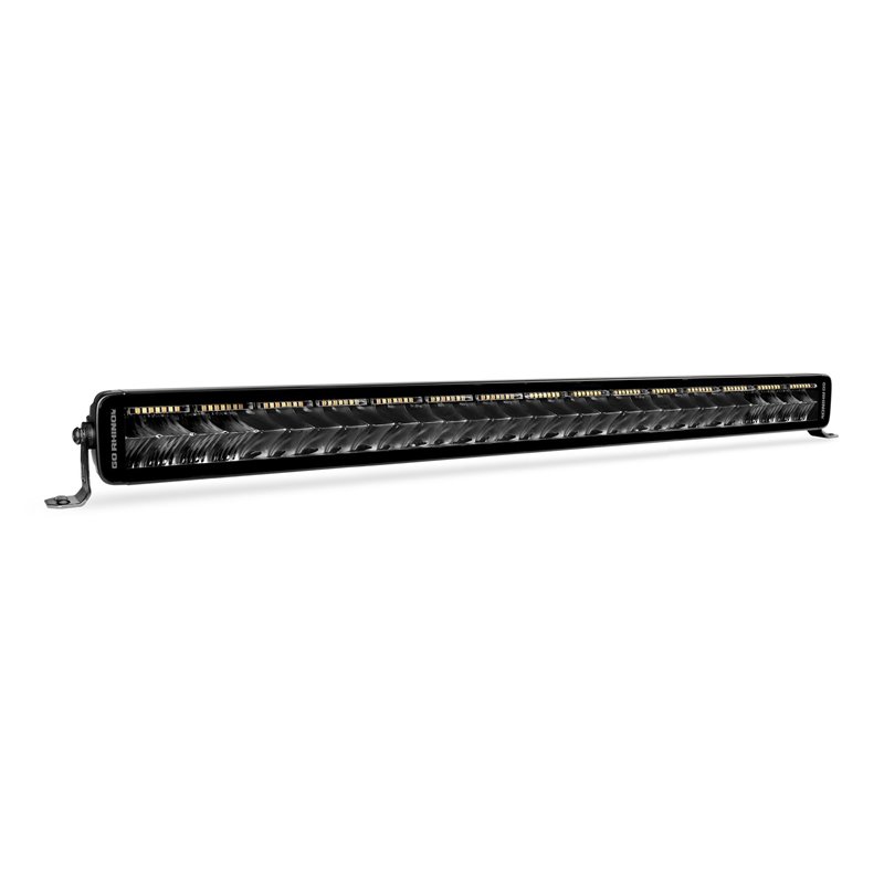 Go Rhino | 53003012CDS - Blackout Combo Series Lights - 32" Double Row LED Light Bar With Amber Lighting -  Black