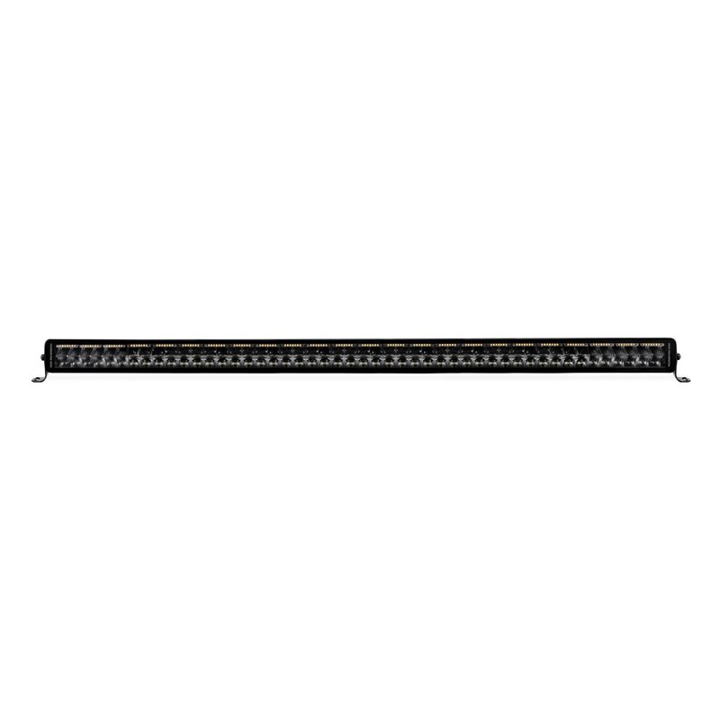 Go Rhino | 54805012CDS - Blackout Combo Series Lights - 50" Double Row LED Light Bar With Amber Lighting -  Black