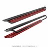 Go Rhino | D14439T - Dominator Xtreme D1 SideSteps - Complete Kit: SideStep + Brackets - Textured Black - Sequoia 3.5T 2023