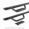 Go Rhino | D20080T - Domintator Extreme D2 Side Steps - BARS ONLY - Textured Black - Chevrolet / Dodge / Ford / GMC / Toyota ...