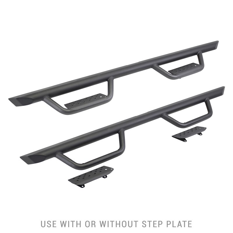 Go Rhino | D20080T - Domintator Extreme D2 Side Steps - BARS ONLY - Textured Black - Chevrolet / Dodge / Ford / GMC / Toyota ...