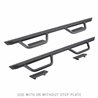 Go Rhino | D20080T - Domintator Extreme D2 Side Steps - BARS ONLY - Textured Black - Chevrolet / Dodge / Ford / GMC / Toyota ...