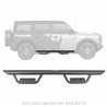 Go Rhino | D224129T - Domintator Extreme D2 Side Steps With Mounting Brackets - Textured Black - Bronco 2.3T / 2.7T 2021