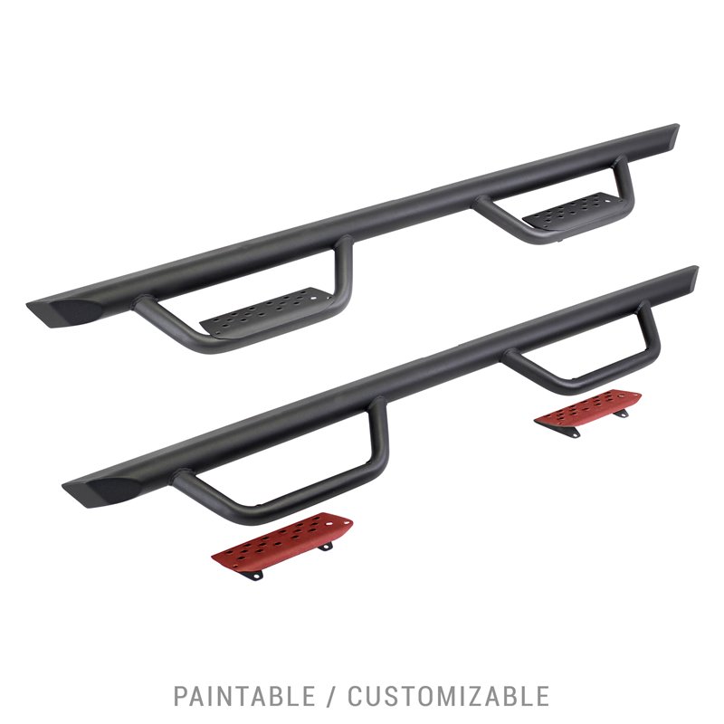 Go Rhino | D224416T - Domintator Extreme D2 Side Steps With Mounting Brackets - Textured Black - Tundra 4.0L / 4.7L / 5.7L 2007