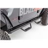 Go Rhino | D224506T - Domintator Extreme D2 Side Steps With Mounting Brackets - Textured Black - Wrangler (JL) 2.0T / 3.6L 2018