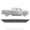 Go Rhino | D64439T - Dominator Xtreme DSS SideSteps - Complete Kit: SideStep + Brackets - Textured Black - Sequoia 3.5T 2023 ...