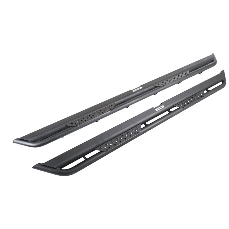 Go Rhino | DT4436T - Dominator Xtreme DT Side Steps with Mounting Bracket Kit - Textured Black - Tundra 3.5T 2022