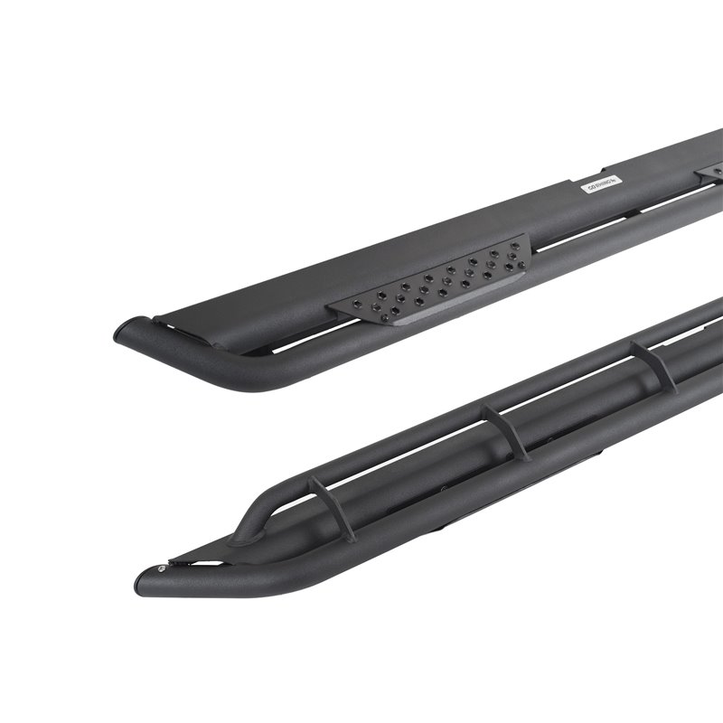 Go Rhino | DT4436T - Dominator Xtreme DT Side Steps with Mounting Bracket Kit - Textured Black - Tundra 3.5T 2022
