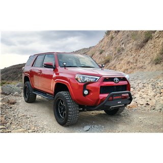 Go Rhino | FSD64425T - Dominator Xtreme D6 SideSteps With Frame Mounted Bracket Kit - Textured Black - 4Runner 4.0L 2014-2023