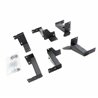 Go Rhino | FSD64425T - Dominator Xtreme D6 SideSteps With Frame Mounted Bracket Kit - Textured Black - 4Runner 4.0L 2014-2023