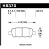 Hawk Performance | Performance Ceramic Disc Brake Pad - Infiniti / Nissan 2003-2019