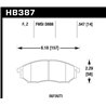 Hawk Performance | Performance Ceramic Disc Brake Pad - Infiniti / Nissan 2005-2016