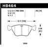 Hawk Performance | HP Plus Disc Brake Pad - X1 / X3 / Z4 2008-2014