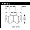 Hawk Performance | HPS Disc Brake Pad - Lexus / Toyota 2005-2019